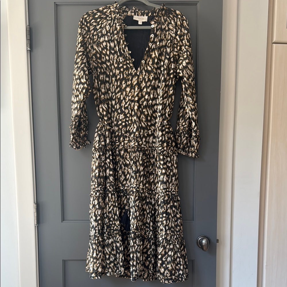 Cleobella Midi Tie Waist Dress